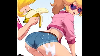 Princesa Peach sale casual de palacio ense&ntilde_ando lo cochina que puede ser