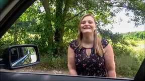 German Amateur Girl Gets Creampied by a Stranger