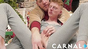 Richie West and his stepfather reconnect with butt plug and breeding
