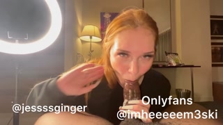 Red head takes bbc for the first time!