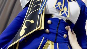 Saber Cosplay Honkai: Star Rail Fate