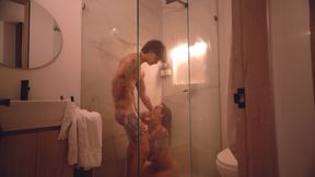 Sexy Stepsister Gets Fucked by Her Stepbrother in the Shower