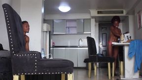 she lied to her husband she was going for sunday church service cos she wanted to feel 2 big dicks at once