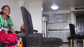 she lied to her husband she was going for sunday church service cos she wanted to feel 2 big dicks at once