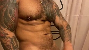 BBC muscle pornstar masturbating for you , my bitch - VIKTOR ROM -