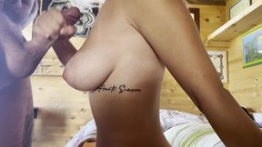 Pompino all'amico dello zio vietato DIALOGHI IN ITALIANO tette a pera 18