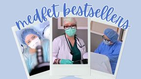 Leela's Medfet Bestsellers Sampler - Exam Role Play Ambu Circumcision Sample Collection Fantasy THREE Clips One Price