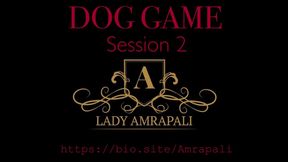 PET PLAY - DOG GAME Part 2 Slave learns lessons to be a good dog