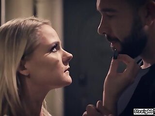 Homeless blonde fingered n fucked rough