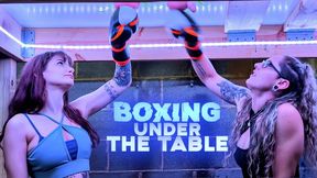 Akira Shell & Josie Jo Boxing Under The Table 4k
