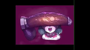 Rebecca siendo cogida