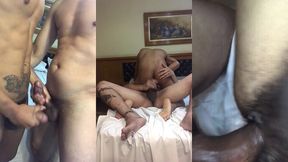 novinho bissexual sentando na piroca