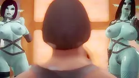 Elven Beauty Joins Fiery Shemale Lover in Hot Oral Trio Ride