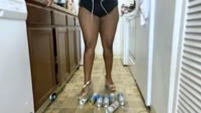 Goddess MXDominion Stomps Trash In Gold Platforms 1080