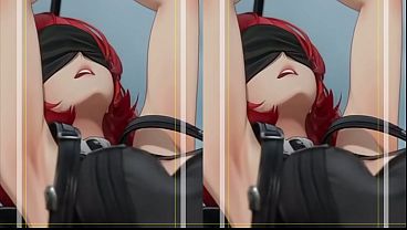 AI generated genshin impact Endfield LAEVATAIN fan art Anime Hentai