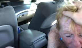 freckled milf cumslut cocksucking pale whore