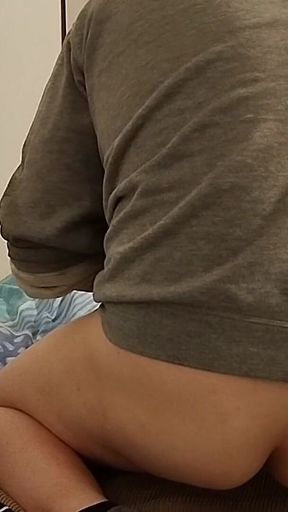 Finnish Gay Boy Trying a Genuinely Big Black Dildo for the First Time, Part 2