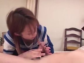 Moe Shinohara nice Asian teen 18+ gives hot blowjob and more