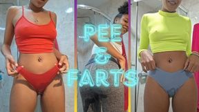 Peeing Standing Up And Lots Of Farts