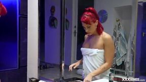 Stepmom Kell Fire's Steamy Encounter with Her Stepson Before Dad Gets Home!