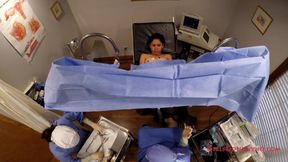 Latina Sandra Chappelle is in Pain During Gyno Exam &amp; Gets Surgery