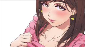 Next-door MILF surprises and sucks cock, moans loudly