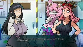 Mei's Project - The Voluptuous Ashido Mine from My Hero Academia Testing the Great Invention of the Beautiful Mei