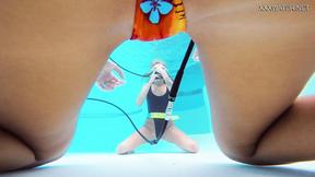 ”Katya Nakolkina charming blonde underwater”