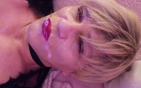 Facial Ns Cum Mouth Ns Swallowing Trans Cum Load Pissing