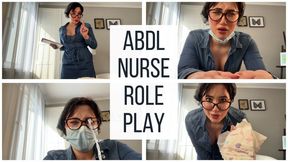Diaper Change Gone Wrong – Nurse Roleplay