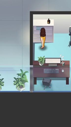 Fantasy Workspace #20 || I Suck Her Pussy in the Office and He Cums on My Face
