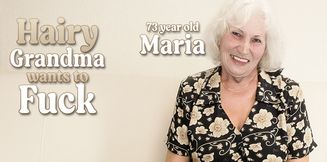 Maria is 73 year old grandma that loves to get her hairy pussy fucked by a 23 year old toyboy