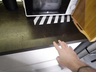 alma bohler cleaning up after sex, pov amateur