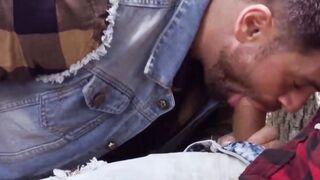 Outdoor Rough Sex - Breeder Romeo Davis Fucks Hunk Beau Butler Raw