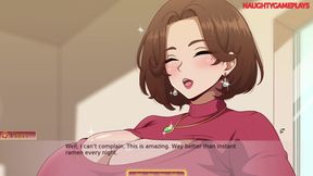 Sayaka My Naughty Milf Neighbor By Erebeta - Sexy Big Tits Stepmom Enjoying HOT SEX With Her New Neighbor