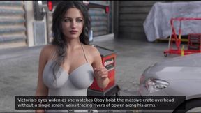 Landlady Stuck in Washing Machine - Asia Town - E04