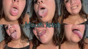 Exploring my wet mouth