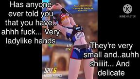 Tracer [Overwatch]- Part 2 - Femdom JOI - Anal play - Futa - Piss play - Games - Femdom - CBT