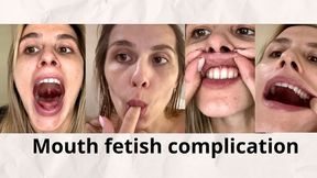 Compilation of mouth fetish