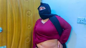 Hot Maid Enjoy Sex After Work in Office - Muslim Sexy Maid Girl in Saudi Arabia