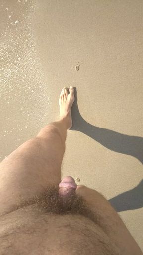 On the beach