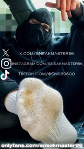 Polish Sneak Master dominate femboy in playroom smelly socks stinky feet sneakers cum twink twinkpop