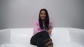 21 year old amateur Lucie fucks at Czech Casting