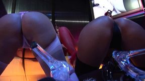 michelle thorne tries out being a lesbian with the other hot whores lezley zen, jodie james and austin kincaid