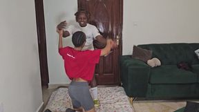 Monica vs Shika piledriver challenge