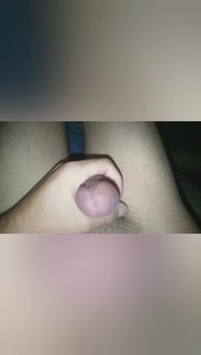 Hot jerking alone at home