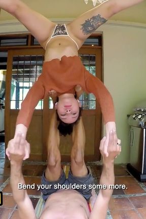 Flexible Petite Latina Amateur Anal Fuck and Cum Swallow!