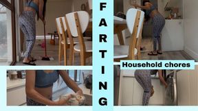 Farting: I do household chores but the farts won't let me
