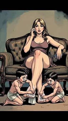 Feet femdom