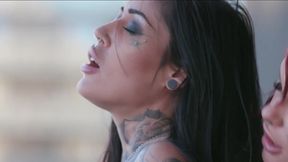 lesbian lust hot tattoos pornstars